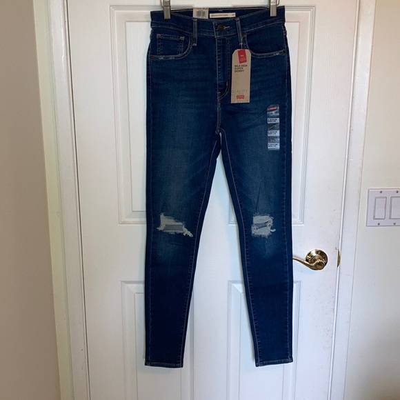 NWT Levi's Mile High Super Skinny Jeans MSRP $70 - Picture 5 of 10